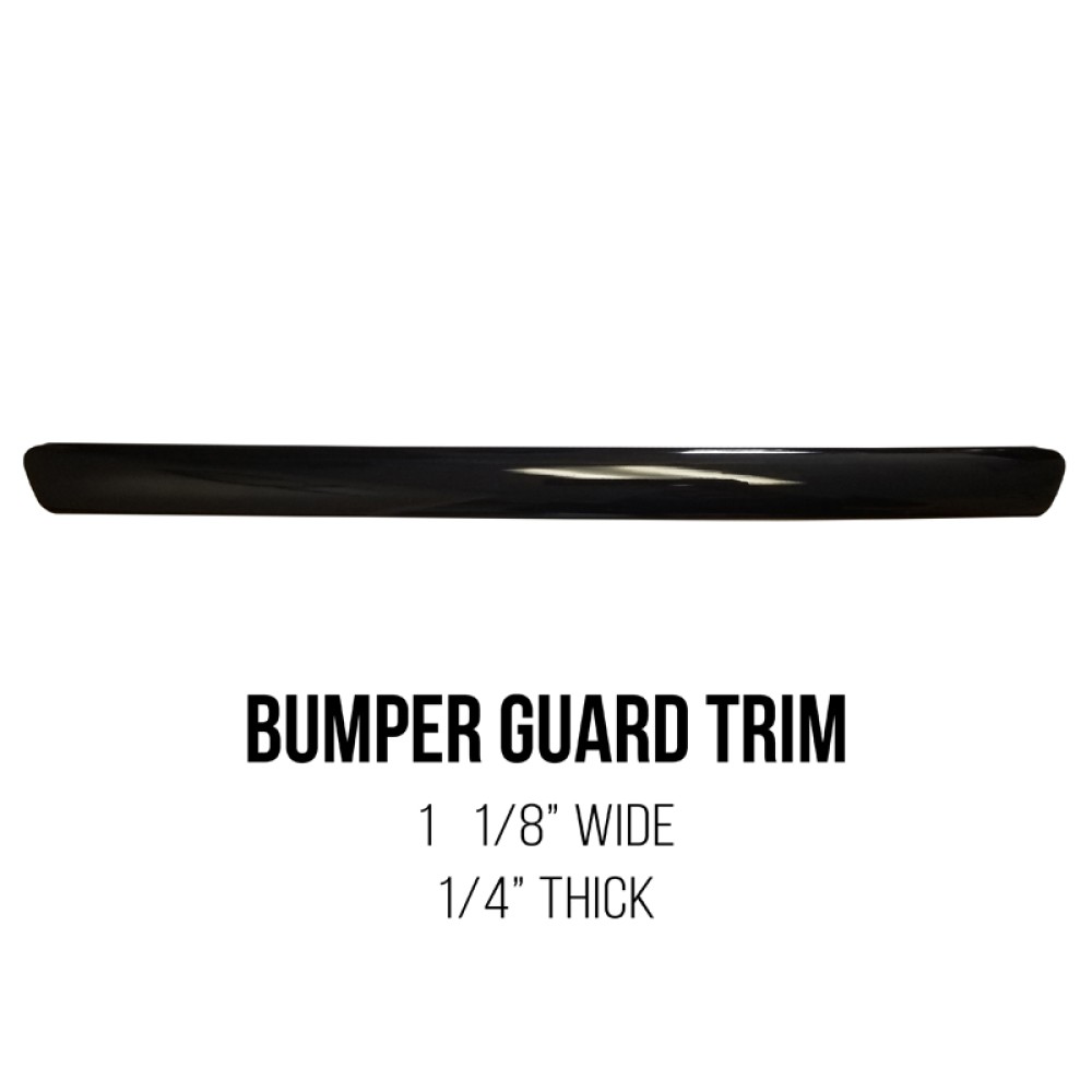 Corner Bumper Guard Protective Molding; Four 18” Pieces